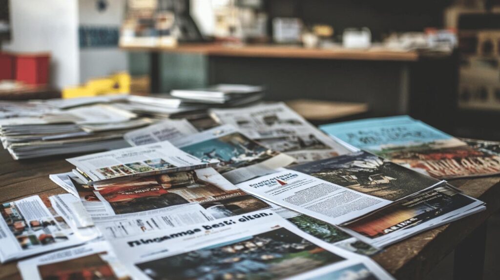 Guide pratique : Choisir les bons types de publicite papier pour votre communication